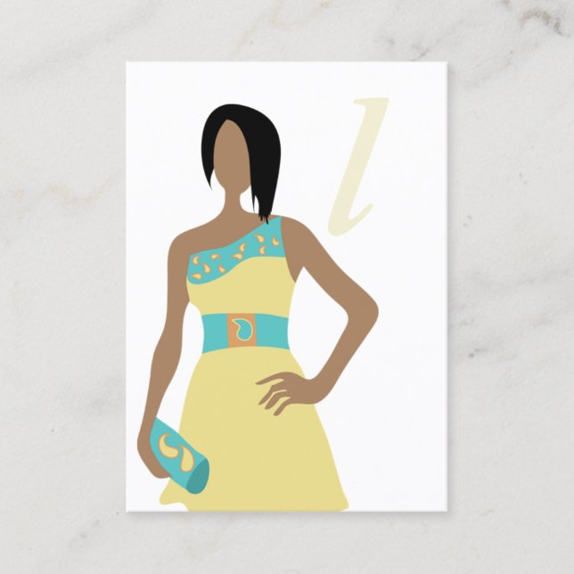 Fashion boutique Business cards (Front)