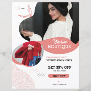 Fashion Boutique Flyer Template