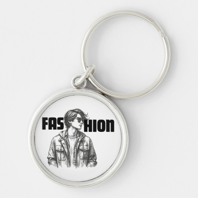 Fashion Boy – Trendy & Stylish  Key Ring (Front)