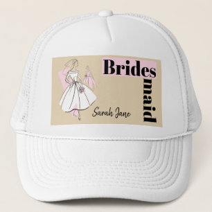 Fashion Bride Neutral Group Bridesmaid hat