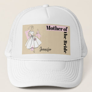 Fashion Bride Neutral Group Mother of the Bride Trucker Hat