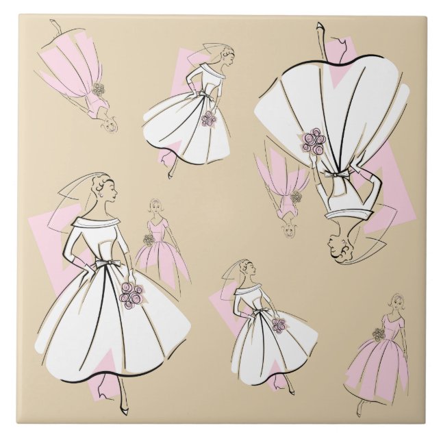 Fashion Bride Neutral Group Multi tile (Front)