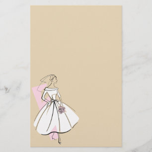 Fashion Bride Neutral stationery