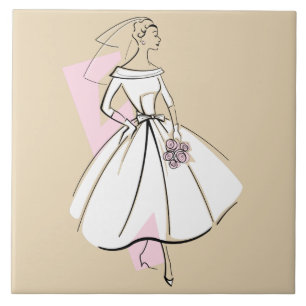 Fashion Bride Neutral tile