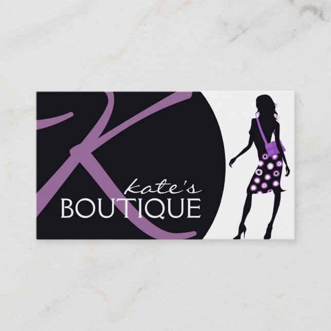 Fashion Business Card (Front)