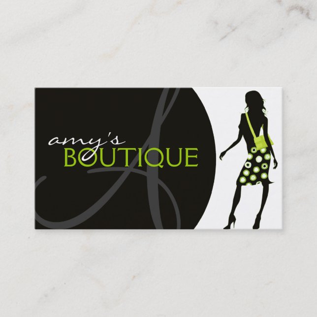 Fashion Business Card (Front)