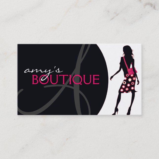 Fashion Business Card (Front)