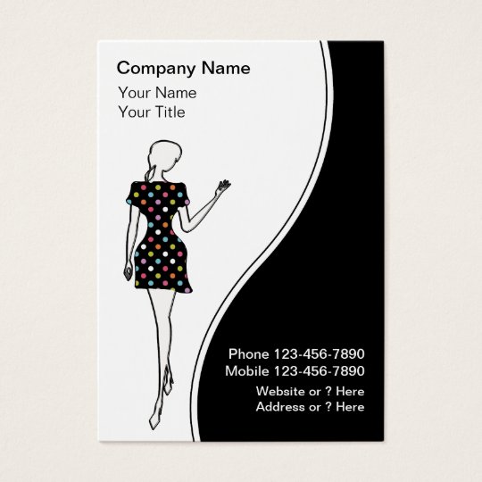 Fashion Business Cards