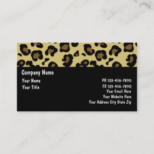 Fashion Business Cards