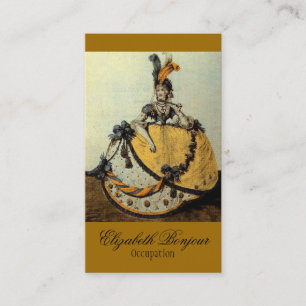 Fashion Catalogue ~ Business Card Dress Vintage