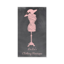 Fashion Clothing Store Boutique Business Card