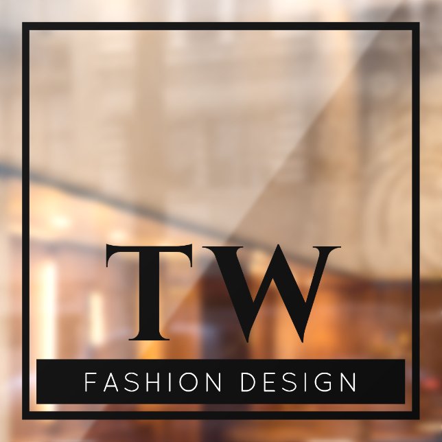 Fashion Company Sign Transparent Black (Sheet 2)