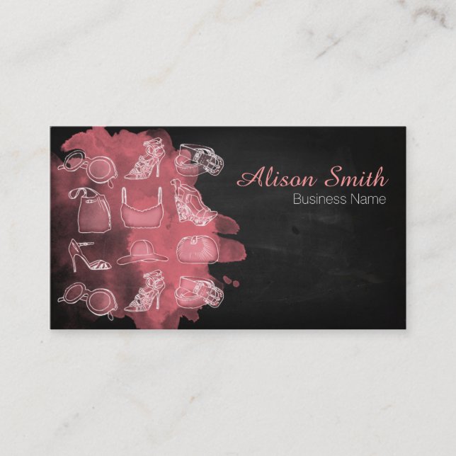 Fashion / Complements / Accessories Business Card (Front)