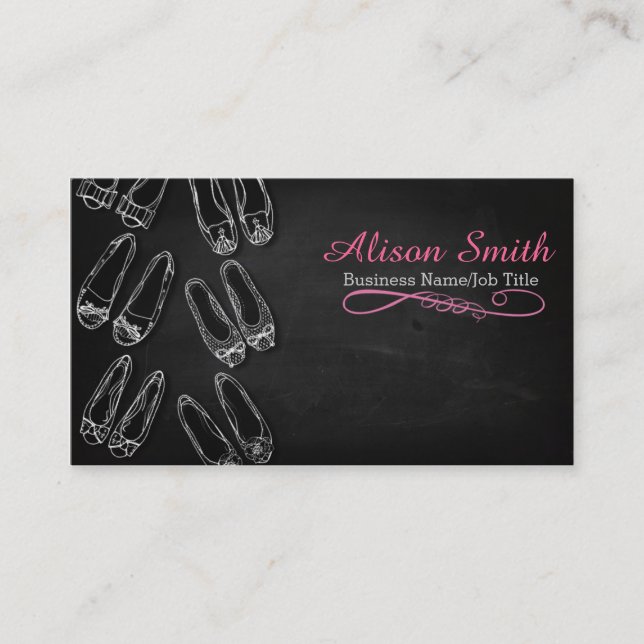 Fashion/Complements/Accessories/shoes Business Card (Front)