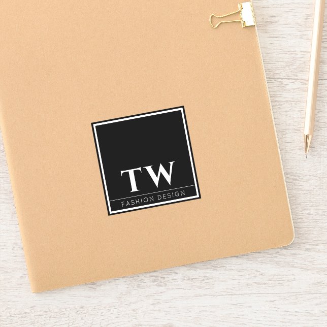 Fashion Design Black (Notebook)