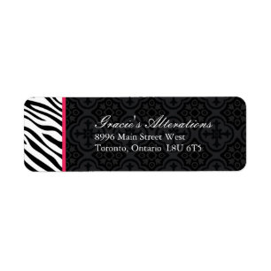 Fashion Designer Address Labels