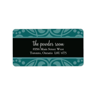 Fashion Designer Address Labels