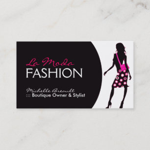 Fashion Designer Business Card