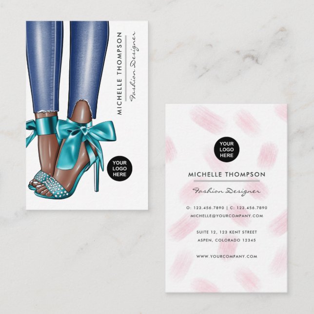 Fashion Designer Business Card (Front/Back)