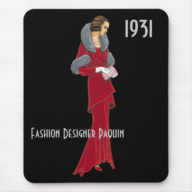 Fashion Designer Mousepad (Front)