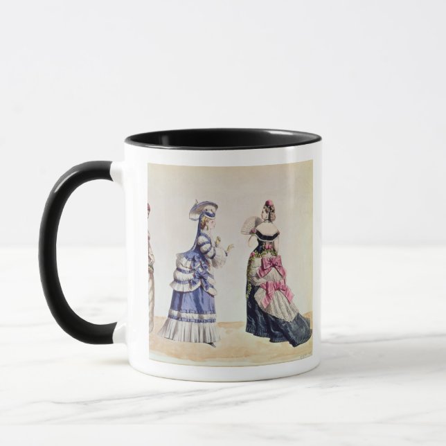 Fashion designs for women from the 1860's mug (Left)
