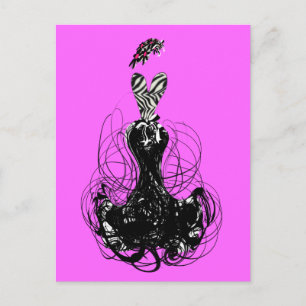 Fashion diva - Customised - Customised Postcard