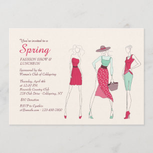 Fashion Diva Invitation
