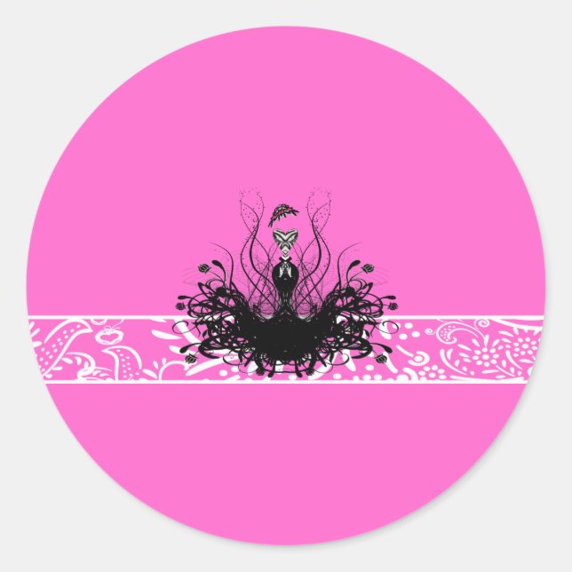 Fashion Diva Invitations, Flyers and Stickers (Front)