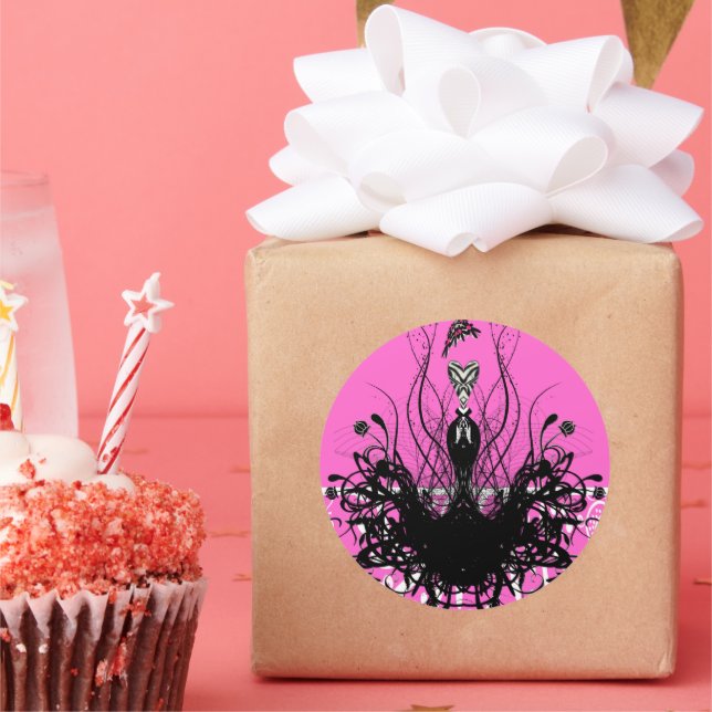 Fashion Diva Invitations, Flyers and Stickers (Party)