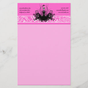 Fashion Diva Invitations, Flyers and Stickers Stationery