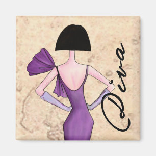Fashion Diva magnets