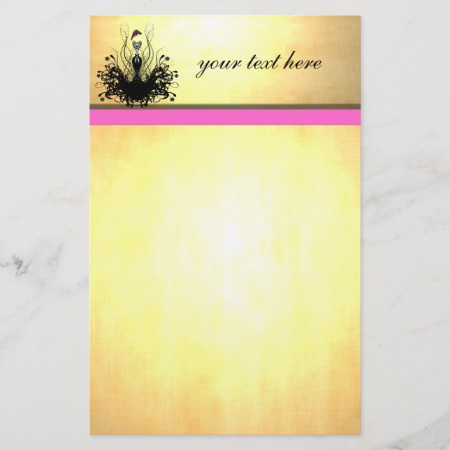 Fashion Diva Stationery (Front)