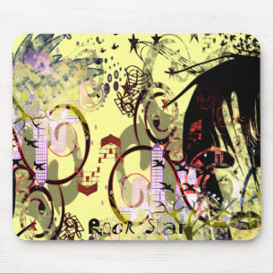 Fashion Diva Swirled Mouse Mat