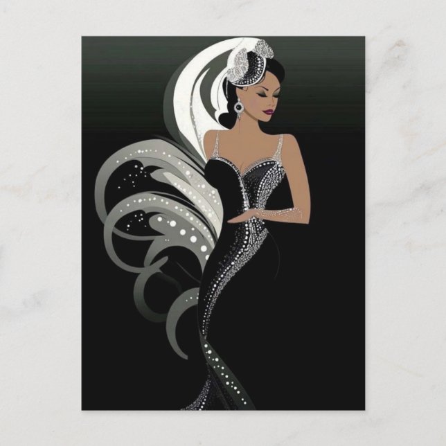 FASHION-ESQUE #2 POSTCARD (Front)