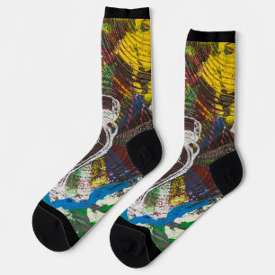 Fashion Football Fan Socks