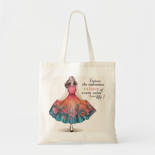 "Fashion Forge: Design Kit & Tote Essentials" Bag (Front)