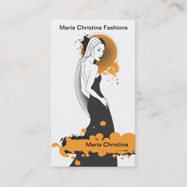 Fashion Forward Business Card (2) (Front)