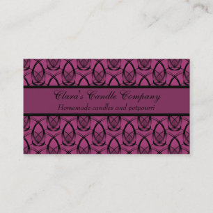 Fashion Forward Business Card, Radiant Fuchsia Card