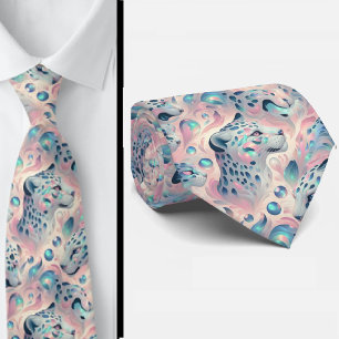 Fashion-Forward Gentleman   Opal Leopard Necktie