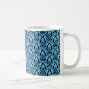 Fashion Forward Mug, Light Blue Coffee Mug