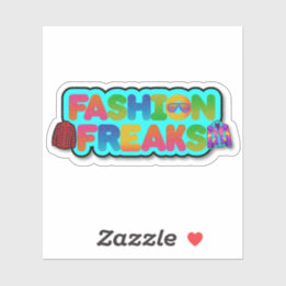 Fashion Freaks Logo Sticker