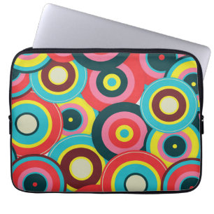 Fashion Geometric Vintage- Pattern Stylish Modern Laptop Sleeve