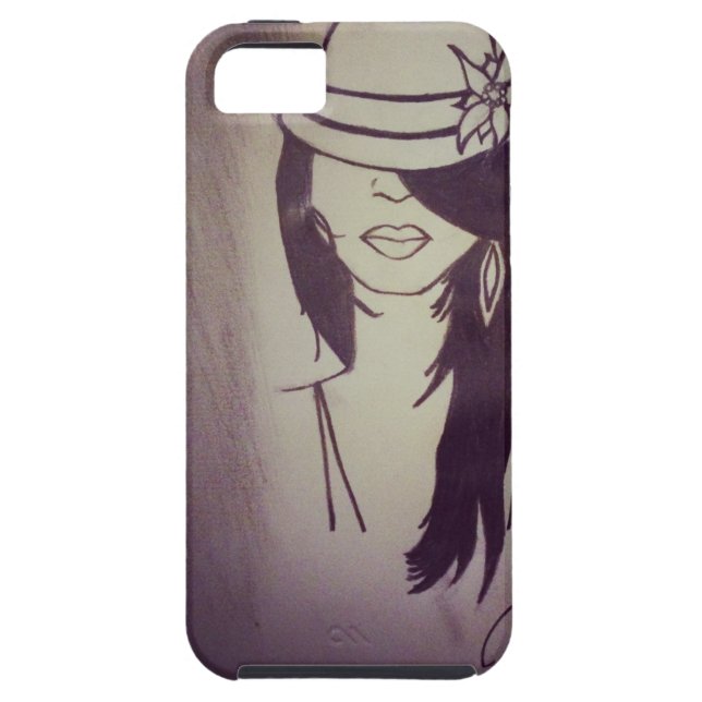Fashion Girl iPhone 5 Cover - Customised (Back)