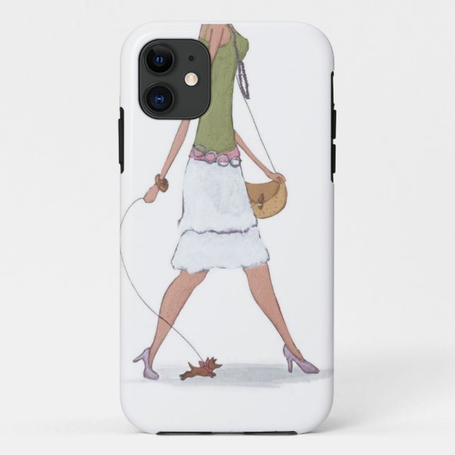 Fashion Girl iPhone Case (Back)