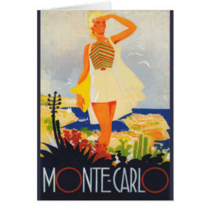 Fashion Girl Monte Carlo Beach Travel