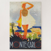 Fashion Girl Monte Carlo Beach Travel