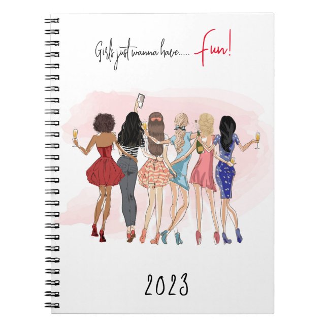 Fashion Girl Note book (Front)