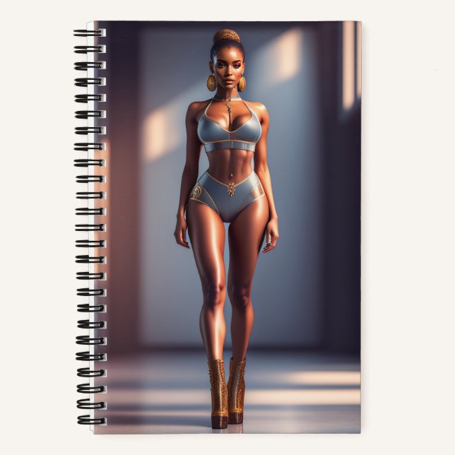 Fashion girl Notebook (Front)