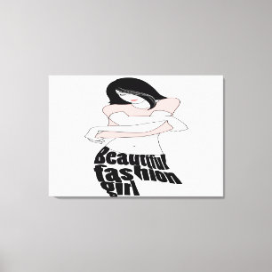 Fashion Girls Canvas Print