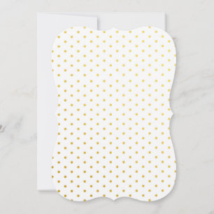 Fashion gold polka dots
